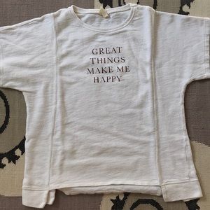 Great Things make me happy t shirt
